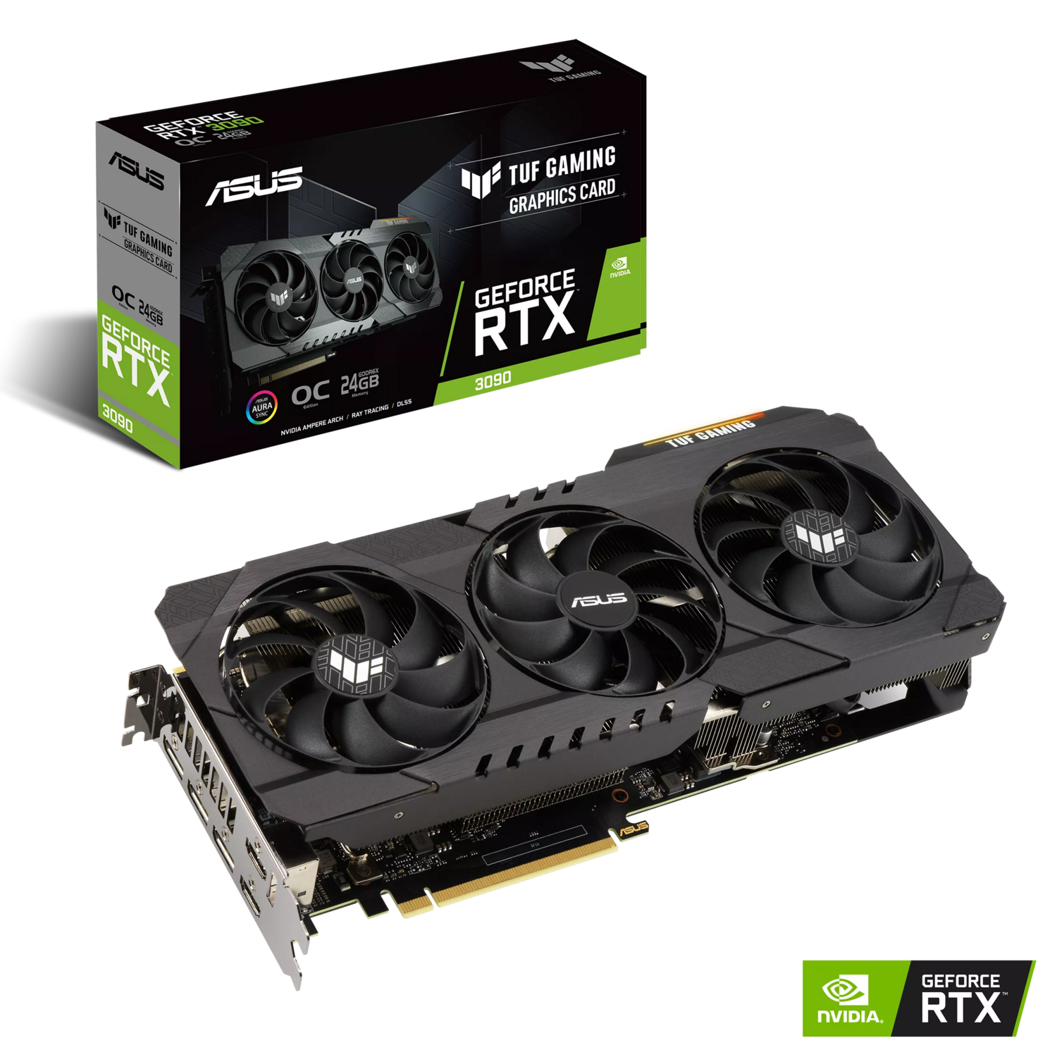 ASUS GeForce RTX 3090 TUF Gaming O24G, 24GB GDDR6X