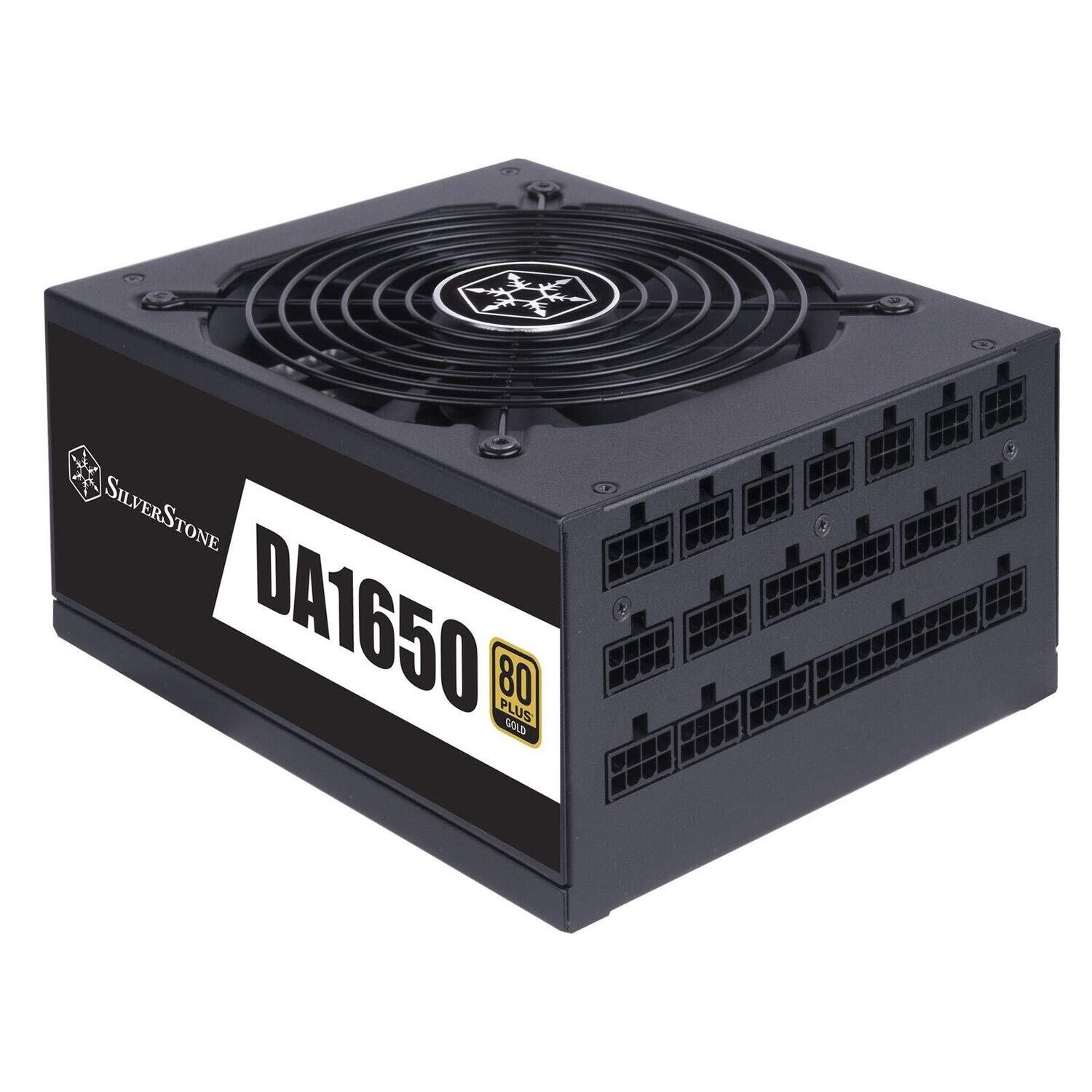 SilverStone Decathlon Series, 1650W 80 Plus Gold ATX PC Power Supply, Low Noise 135mm FDB fan, 100% modular