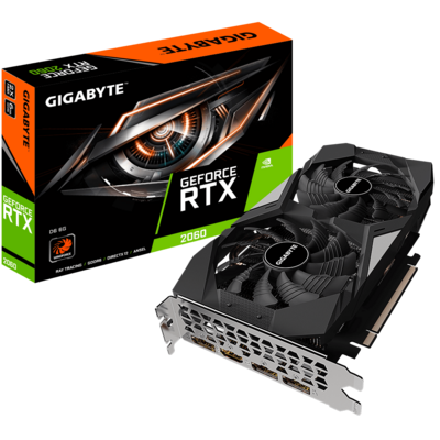 Gigabyte GeForce RTX 2060 D6 6G, 6GB GDDR6