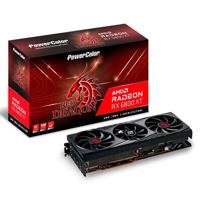 PowerColor Red Dragon AMD Radeon RX 6800 XT, 16GB GDDR6