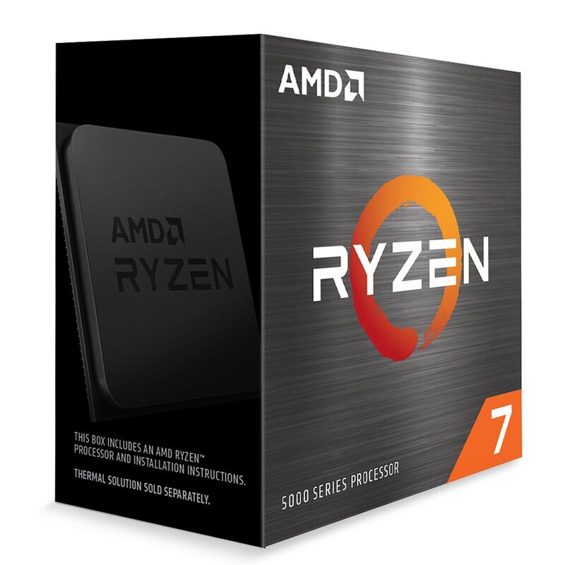 AMD CPU Desktop Ryzen 7 8C/16T 5800X (3.8/4.7GHz Max Boost,36MB,105W,AM4) box