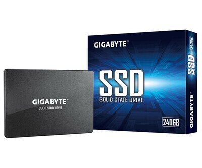 GIGABYTE SSD 240GB, 2.5”, SATA III, 3D NAND TLC, 500MBs/420MBs