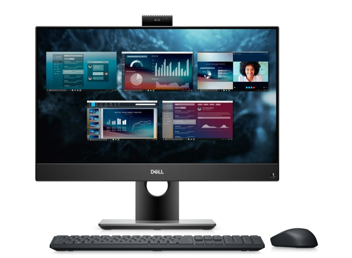 Dell OptiPlex 5490 AiO, 23.8in FHD (1920x1080)AG Non-Touch, i5-10500T (6C/12MB/2.30GHz,3.80GHz,35W), 8GB (1x8GB) DDR4 non-ECC, M.2 256GB PCIe,BT, Height Adjustable Stand, Cam, Mouse/Kb, Win11Pro