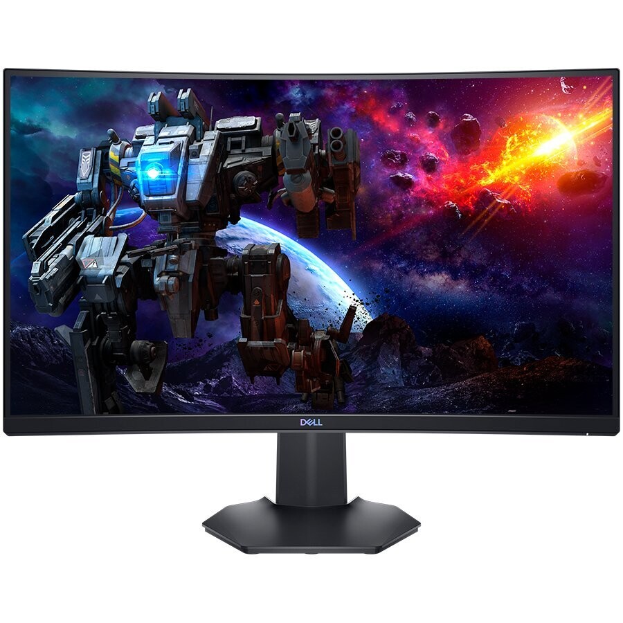 Monitor DELL S-series S2721HGF 27.0in Curved, 1920x1080, FHD, VA Antiglare, 16:9, 3000:1, 350cd/m2, NVIDIA G-SYNC, AMD FreeSync Premium Pro, 4ms/1ms, 178/178, DP, 2xHDMI, Headphone out, Tilt, Height