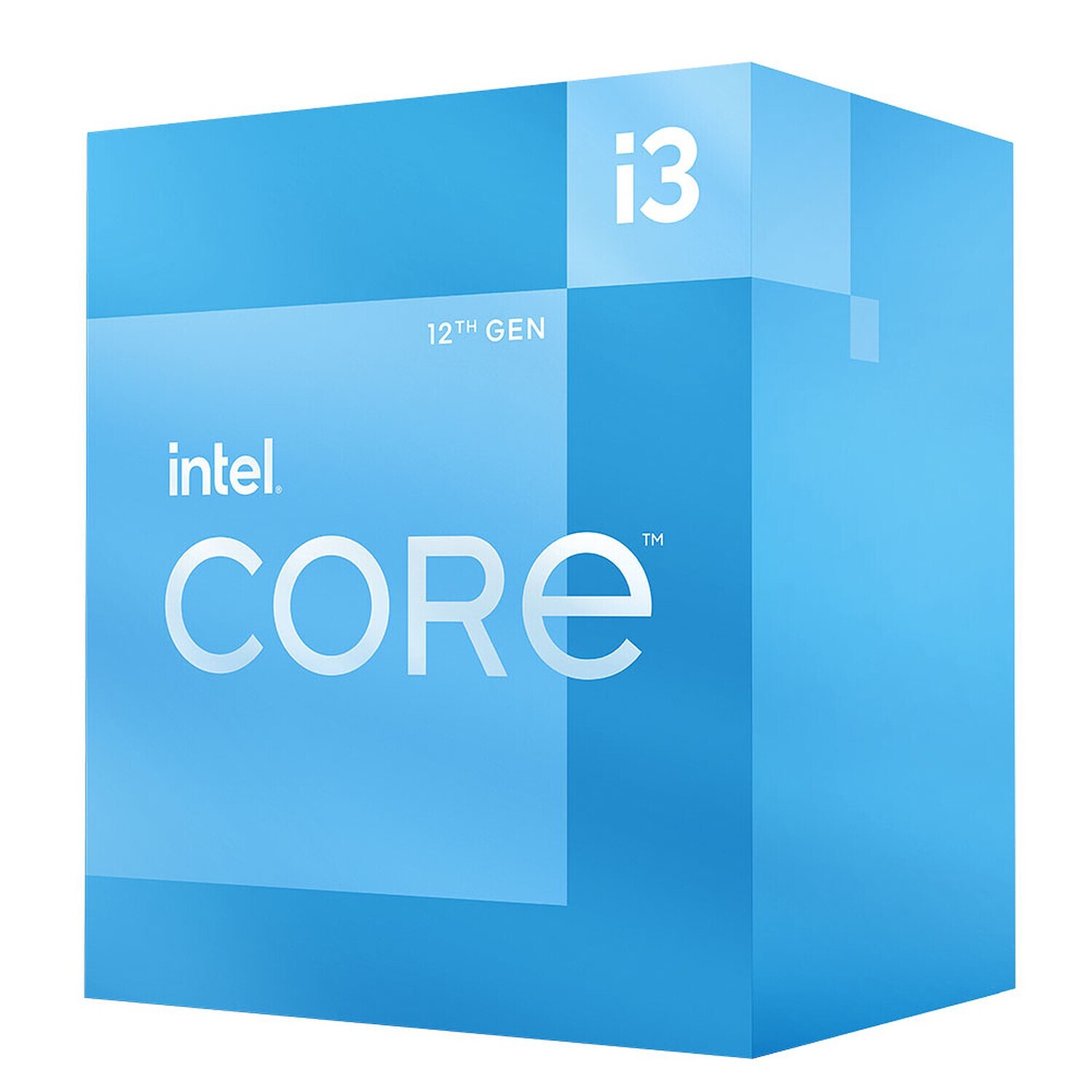 Intel CPU Desktop Core i3-12100 (3.3GHz, 12MB, LGA1700) box