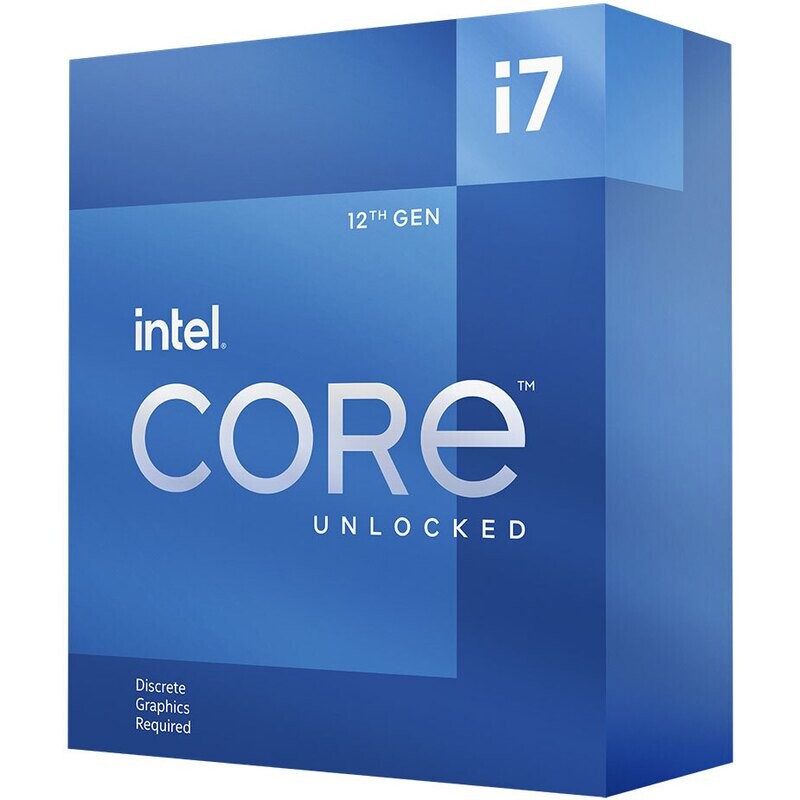Intel CPU Desktop Core i7-12700KF (3.6GHz, 25MB, LGA1700) box