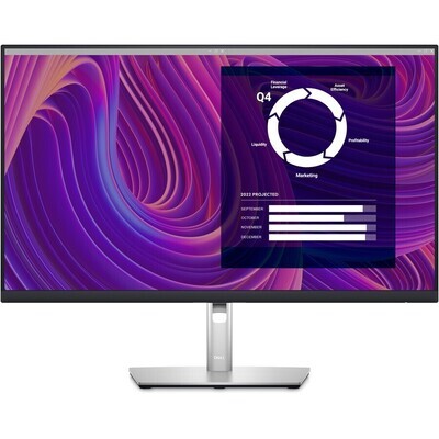 Monitor DELL Professional P2723DE 27in, 2560x1440, QHD, IPS, Antiglare, 16:9, 1000:1, 350 cd/m2, 178/178, 2x DP, HDMI, USB-C (DP/PD), 4x USB 3.2, RJ-45, Tilt, Swivel, Pivot, Height Adjust, 3Y