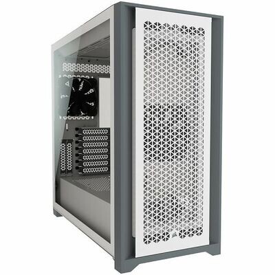 Corsair 5000D AIRFLOW Tempered Glass Mid-Tower, White
