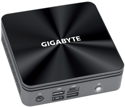GIGABYTE BRIX slim, Intel Core i5-10210, UHD Graphics 620, 2xDDR4 SODIMM 2666Mhz (Max. 64GB), 1xM.2, 2xHDMI, 5xUSB3.2, 1xUSB Type-C, Intel 1GbE, Intel 3168 WiFi+BT