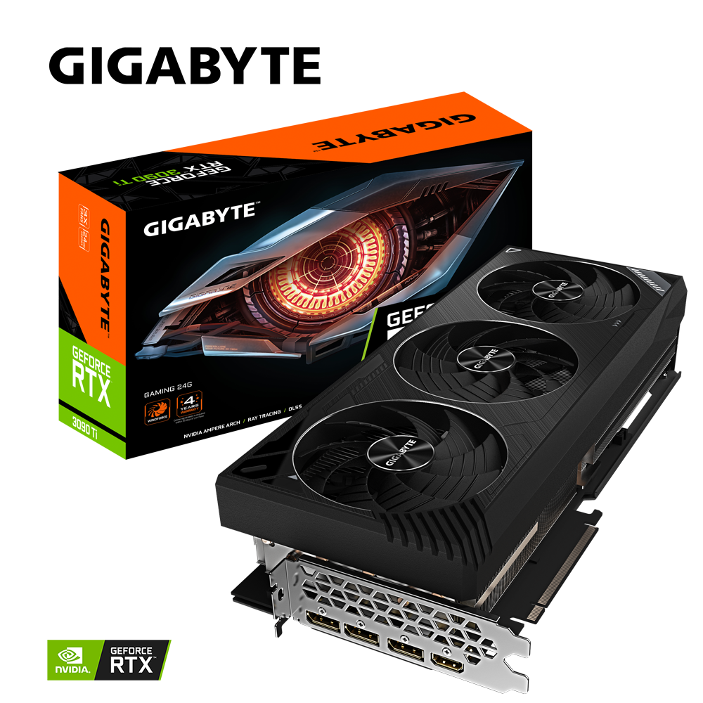 GIGABYTE GeForce RTX 3090 Ti Gaming 24G, 24GB GDDR6X