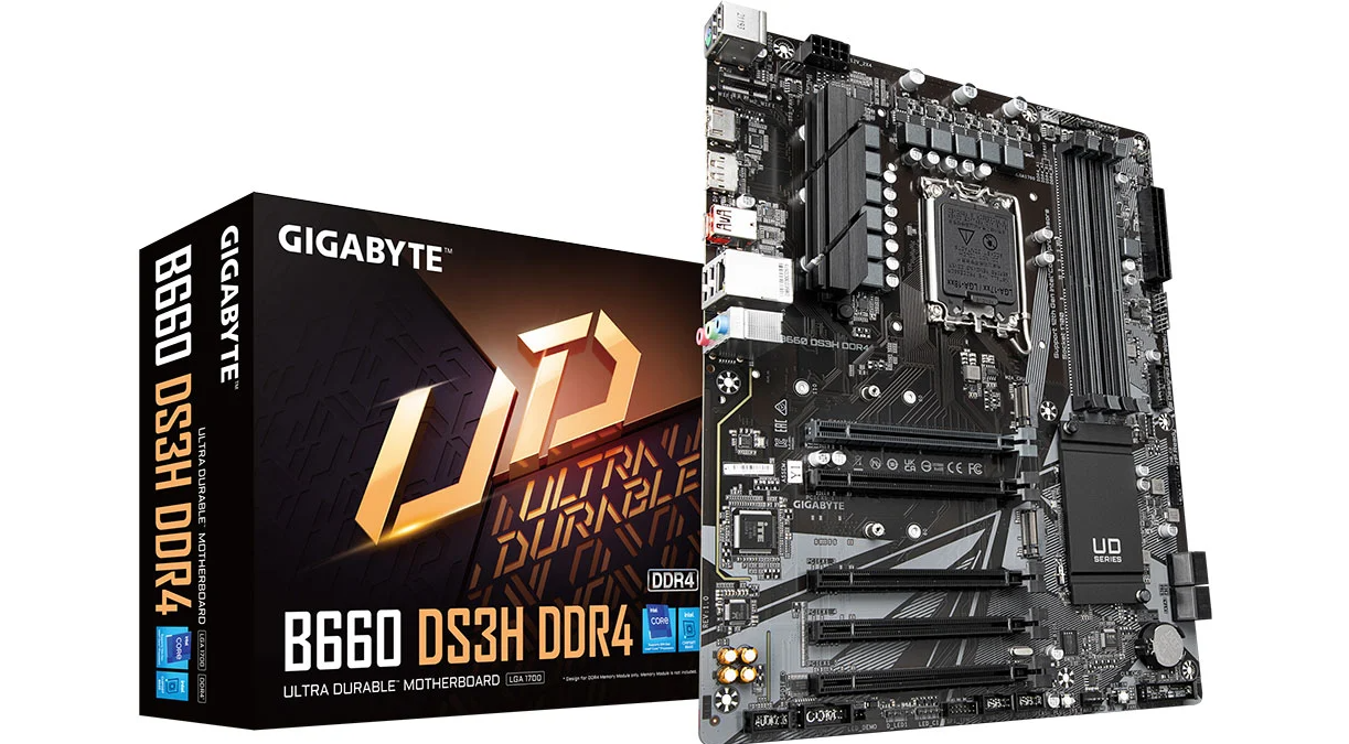 GIGABYTE Mainboard Desktop B660 DS3H DDR4