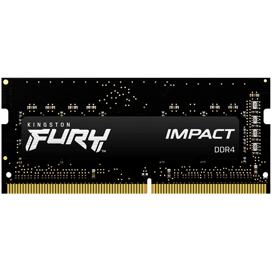 KINGSTON 32GB 3200MHz DDR4 CL20 Non-ECC SODIMM Dual Rank FURY Impact