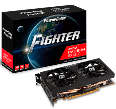 PowerColor Radeon RX 6600 Fighter, 8GB GDDR6