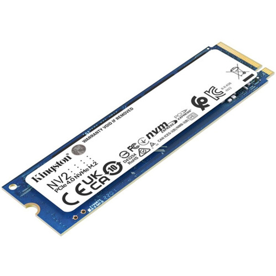 Kingston 1000GB/1TB NV2 M.2 2280 PCIe 4.0 NVMe SSD, up to 3500/2100MB/s, 320TBW