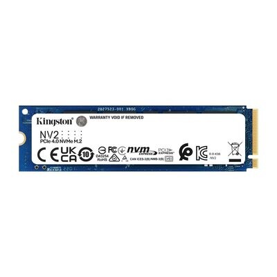 Kingston 2TB NV2 M.2 2280 PCIe 4.0 NVMe SSD, up to 3,500MB/s read, 2,800MB/s write
