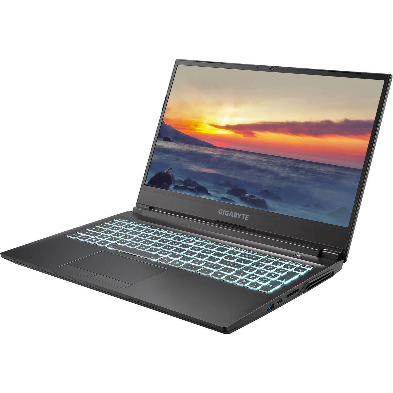 GIGABYTE Notebook G5 KD 15.6in (1920x1080@144Hz) IPS, Intel Core i5-11400H, 16GB (2x8GB) DDR4 3200MHz, 512GB M.2 SSD (1x M.2 slot free, 1x 2.5" slot free), NVIDIA GeForce RTX 3060P, No Os