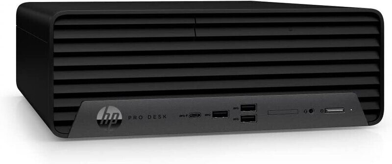 HP računalo 400 G9 SFF Pro, Windows 11 Pro, Intel Core i5-14500 (24 MBL3 cache, 14 cores, 20 threads), 16 GBDDR4-3200 MHz RAM (1x16GB), IntelUHD Graphics 770, 512 GB PCIe NVMeSSD, žičana tipk+miš