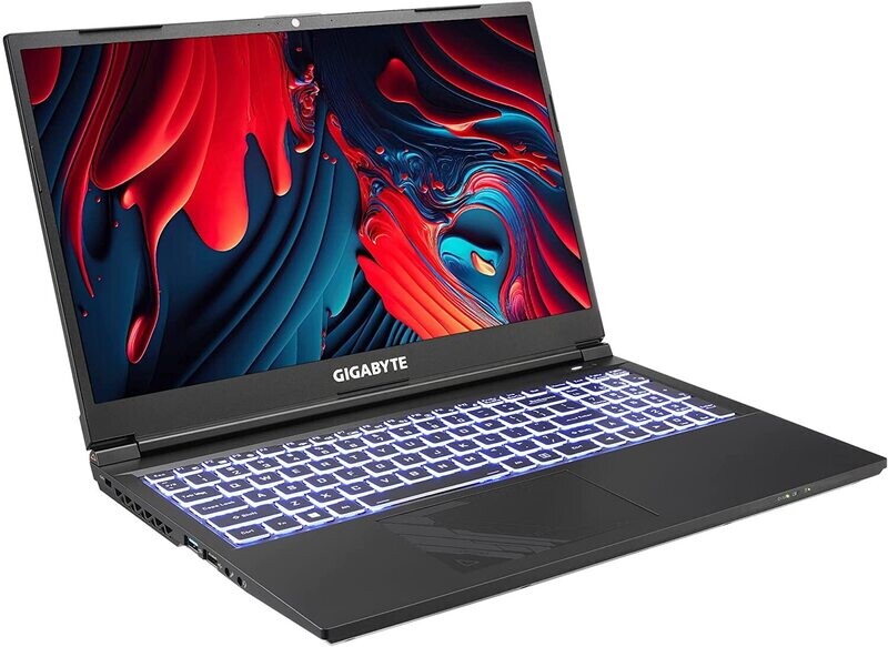 GIGABYTE Notebook G5 KF5 15.6in (1920x1080@144Hz) IPS, Intel Core i7-13620H, 16GB (2x8GB) DDR5 4800MHz, 1TB M.2 Gen4, NVIDIA GeForce RTX 4060 8GB, AX201 WiFi/BT, Backlit keyboard, no OS