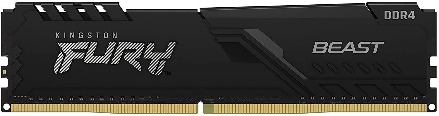 Kingston 16GB 3200MT/s DDR4 CL16 DIMM FURY Beast Black