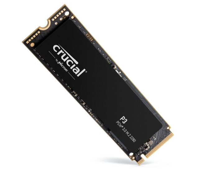 Crucial® P3 2000GB 3D NAND NVMe™ PCIe® M.2 SSD
