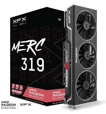 XFX Radeon RX 6950 XT Speedster MERC 319 Black, 16GB GDDR6