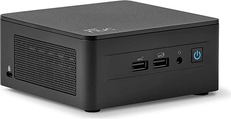 ASUS NUC 13pro/RNUC13ANHI500002I/Intel Core i5-1340p/Intel Iris Xe Graphics/4xUSB/M.2 22x80 NVMe; 22x42 SATA/2.5&#39;&#39; SATA slot/2,5Gbe LAN/2xHDMI/ 2x Thunderbolt 4 (USB-C+DP)/no OS/EU Cord