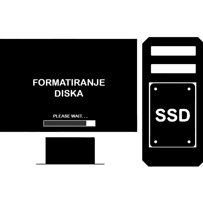 FORMATIRANJE NISKE RAZINE ZA SSD