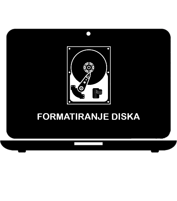 FORMATIRANJE NISKE RAZINE ZA TVRDI DISK (HARD DISK)