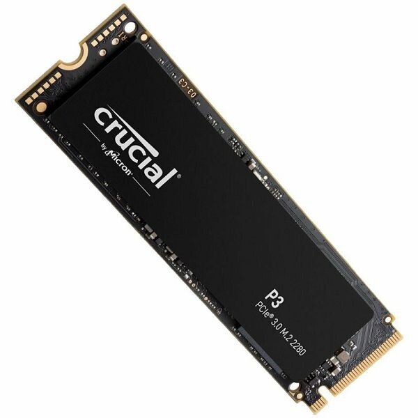 Crucial® P3 Plus 2000GB 3D NAND NVMe™ PCIe® M.2 SSD