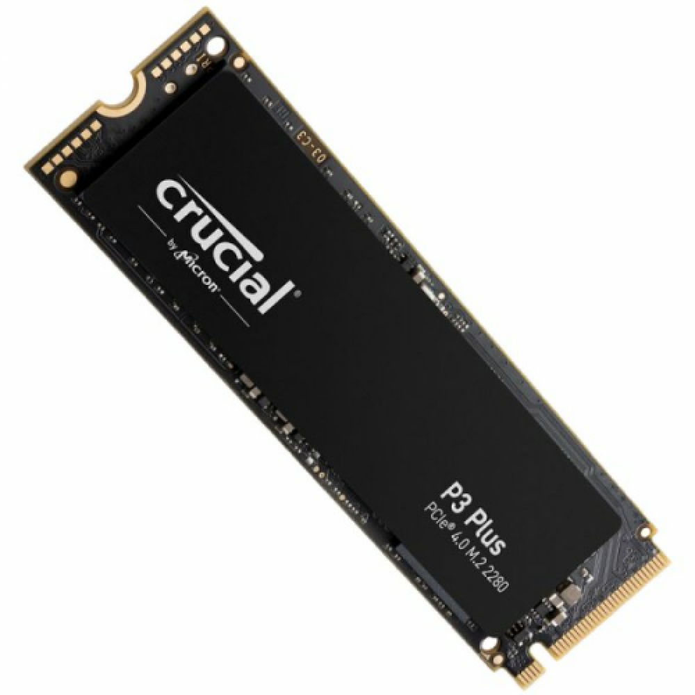 Crucial® P3 Plus 1000GB 3D NAND NVMe™ PCIe® M.2 SSD