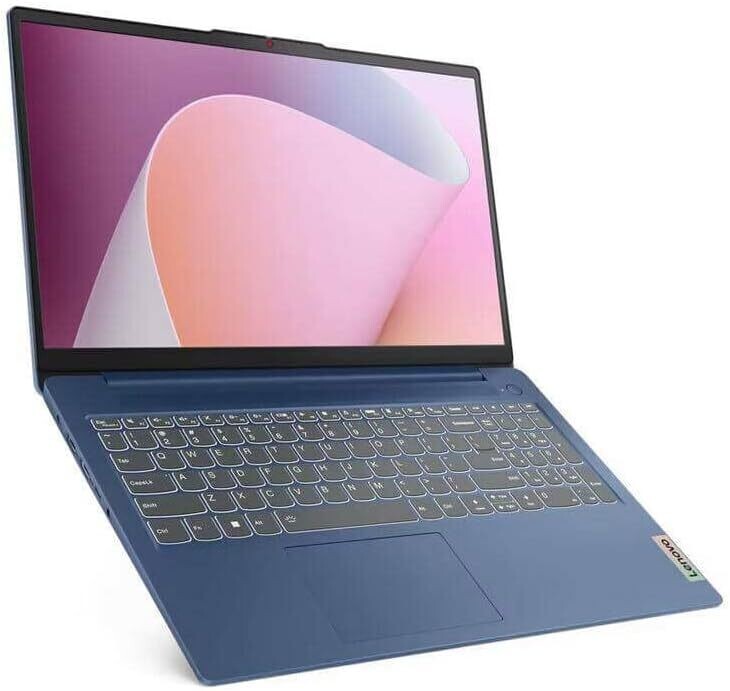 Lenovo IdeaPad Slim 3 15IAH8, Free DOS, Intel i5 12450H, 2,0G Hz, Core 8, 16 GB, 15,6&quot; FHD, SSD 512 GB M.2 PCIe NVMe, Intel UHD, Wi-Fi 6, 802.11ax, BT 5.1, 1,62 kg, Boja Plava, Backlit Keyboard, TPM,