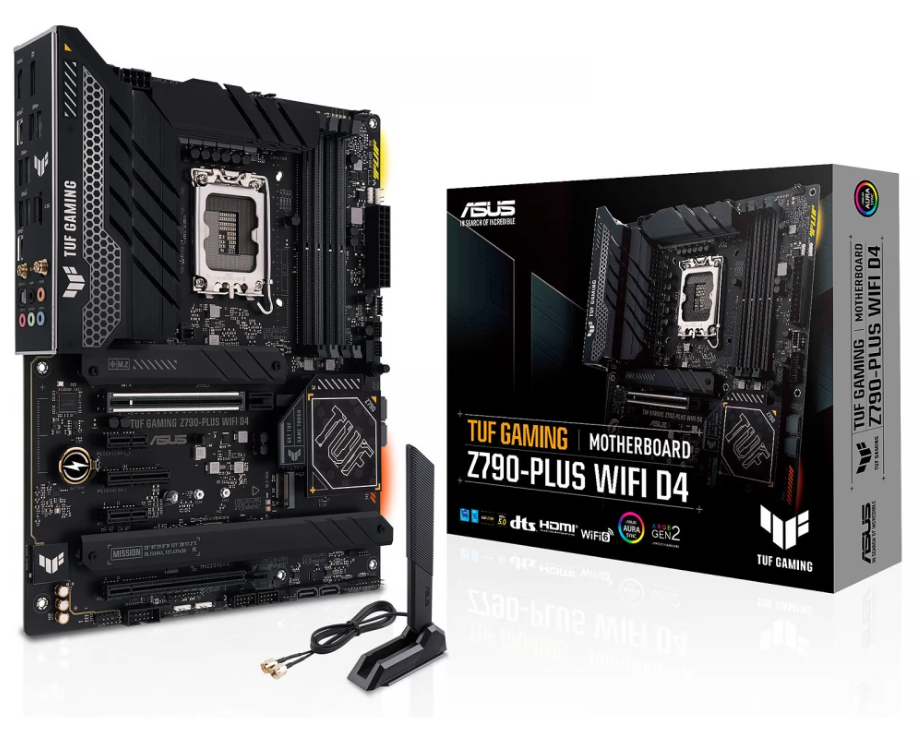 ASUS Mainboard Desktop TUF GAMING Z790-PLUS WIFI D4 (LGA1700, Intel Z790, DDR4, ATX)