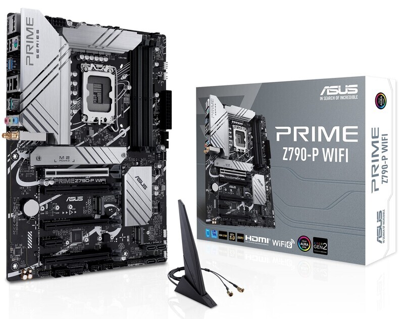 ASUS Mainboard Desktop PRIME Z790-P WIFI (LGA1700, Intel Z790, DDR5)