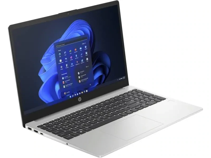 HP 250 G10, W11H, Intel Core i5-1334U, 4.6 GHz, Core 10, 16 GB, 15,6&quot; IPSFHD, SSD 512 GB M.2 PCIe NVMe, Intel Iris Xe, BT 5.3, Wi-Fi 6, Masa 1.52kg, HD 720p, Boja Srebrna, HDMI, USB Type-C ss 5Gbit/s