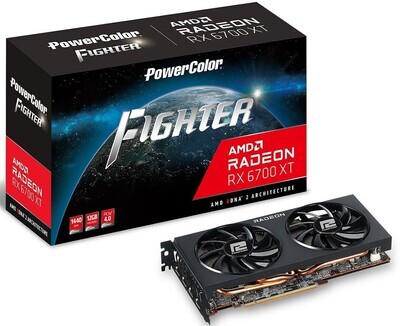 PowerColor Fighter AMD Radeon RX 6700 XT, 12GB GDDR6