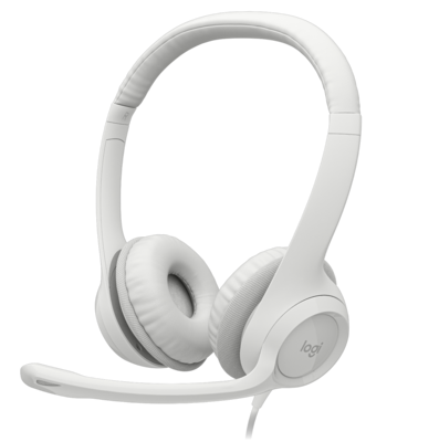 LOGITECH H390 Corded Headset - OFFWHITE