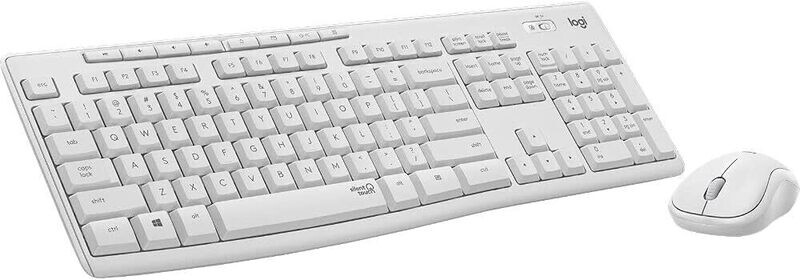 LOGITECH MK295 Silent Wireless Combo, Offwhite