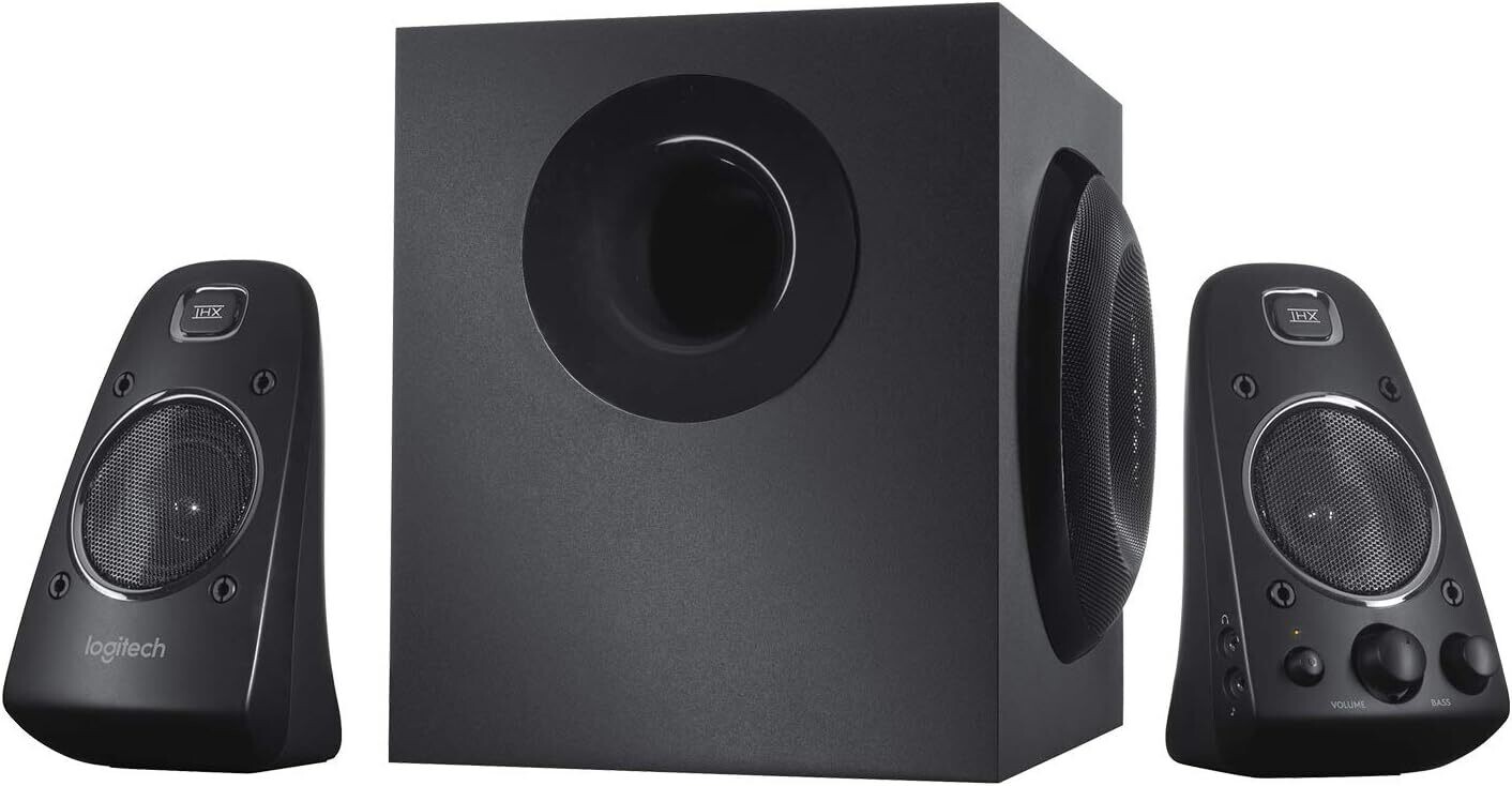 LOGITECH Z623 Speaker System 2.1 - BLACK - 3.5 MM