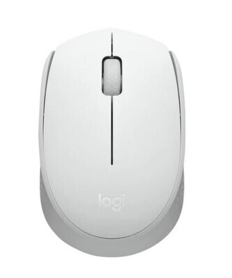 LOGITECH M171 Wireless Mouse, White