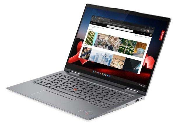 Lenovo X1 Yoga G8, Windows 11 Pro, Intel Core i5 1335U, 1,3 GHz, Core10, 16 GB, 14&quot; WUXGA, SSD 512GB M.2 PCIe NVMe, Intel Iris Xe, Wi-Fi 6E, BT5.1, 1,38 kg, Boja Siva, TPM, 1xHDMI, 2xUSB3.2