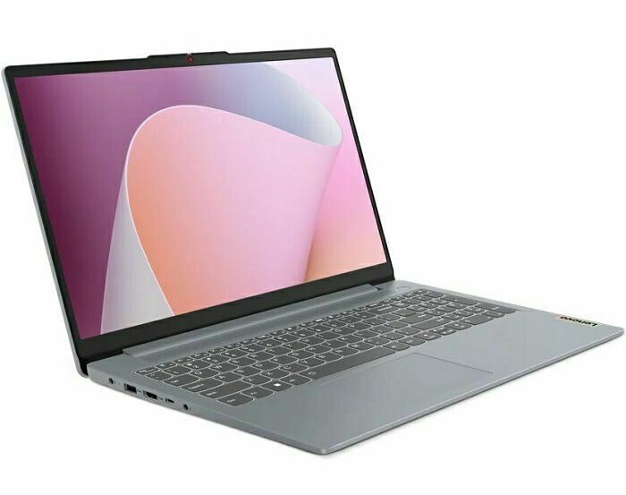 Lenovo IdeaPad Slim 3 15ABR8, DOS, AMD Ryzen 7 5825U, 4,5GHz, Core8, 16GB, 15,6&quot; FHD, SSD 512GB M.2 PCIe NVMe, Intel AMD, Wi-Fi 6, 802.11ax, BT5.2, 1,62kg, Boja Siva, Backlit Keyboard, TPM, 1xHDMI