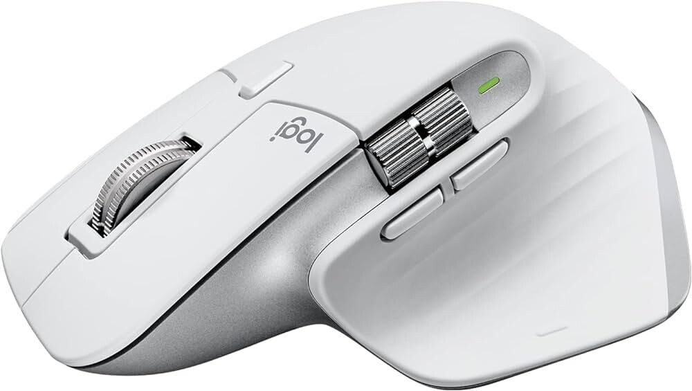 LOGITECH MX Master 3S Bluetooth Mouse - PALE GREY