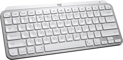LOGITECH MX Keys Mini Minimalist Wireless Illuminated Keyboard - PALE GREY