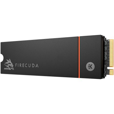 Seagate® FireCuda™ 530 Heatsink, 500GB SSD, M.2 2280 PCIe 4.0 NVMe, Read/Write: 7,000 / 3,000 MB/s