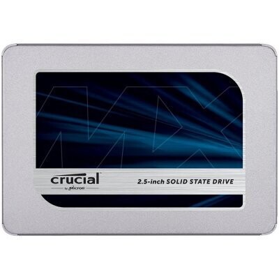 Crucial® MX500 4000GB SATA 2.5” 7mm (with 9.5mm adapter) SSD