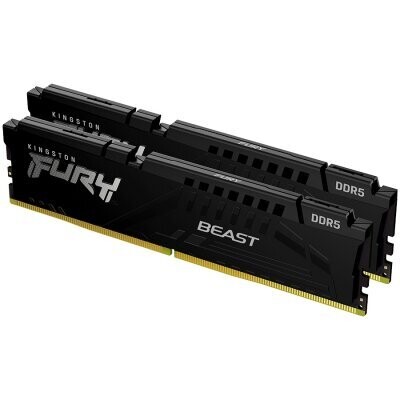 Kingston FURY Beast Black  32GB(2x16GB)DDR5 5600MT/s CL36 DIMM, EXPO