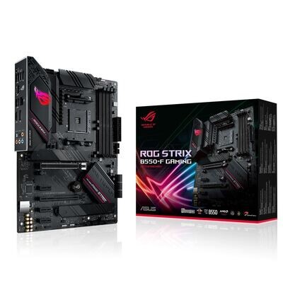 ASUS Mainboard Desktop ROG STRIX B550-F GAMING (AM4, AMD B550, DDR4, ATX)