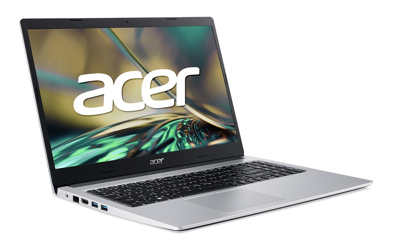 Acer Aspire 3 A315-44P-R5BF, Windows 11-Home, AMD Ryzen 7 5700U up to 4.3 GHz Core 8, 16GB, 15.6" FHD, SSD 512GB M.2 PCIe NVMe, AMD Radeon Graphics, 802.11ax, BT 5.2, Boja Srebrna, 3x USB 3.2
