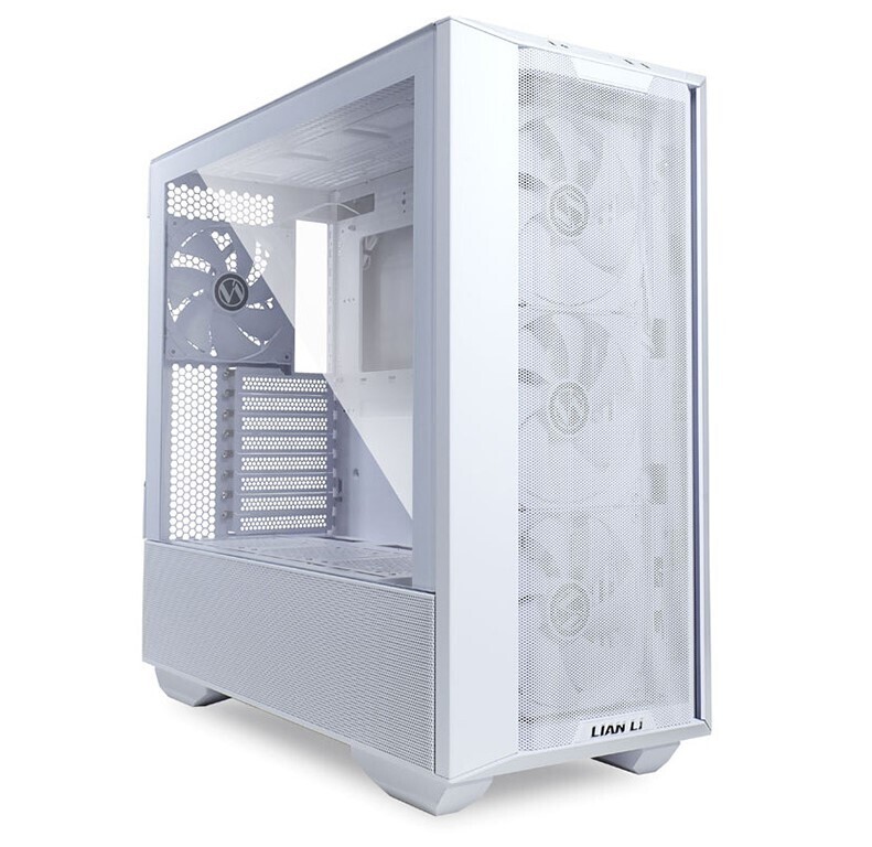 Case ATX Lian Li LANCOOL III Mesh Midi-Tower, Tempered Glass, White