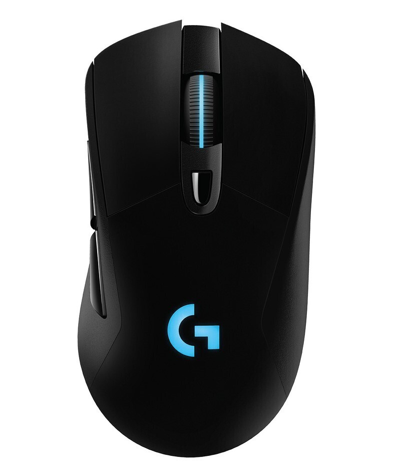 LOGITECH G403 HERO LIGHTSYNC Corded Gaming Mouse - BLACK